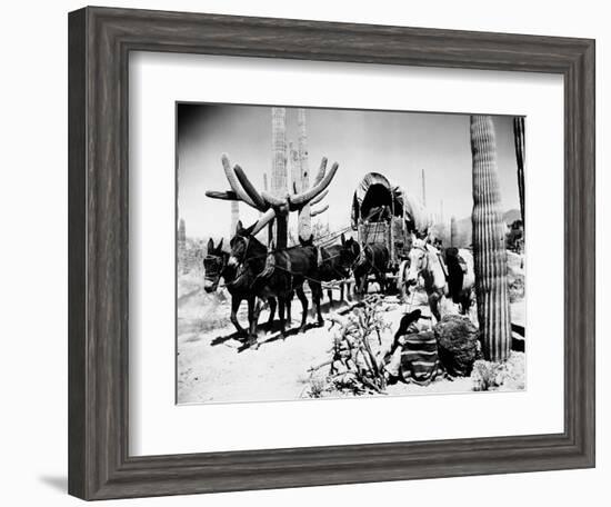 Covered Wagon-null-Framed Giclee Print