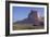 Covered Wagons on the Oregon Trail at Scotts Bluff, Nebraska, at Sunrise-null-Framed Photographic Print