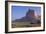 Covered Wagons on the Oregon Trail at Scotts Bluff, Nebraska, at Sunrise-null-Framed Photographic Print