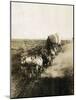 Covered Wagons on the Plains Going West-Bettmann-Mounted Photographic Print