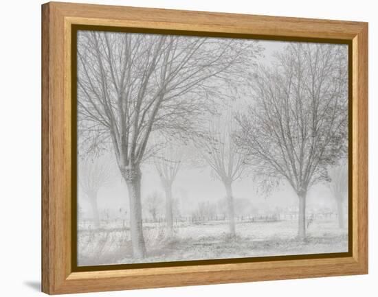 Covered with a white quilt-Yvette Depaepe-Framed Premier Image Canvas