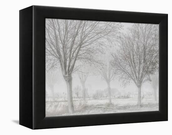 Covered with a white quilt-Yvette Depaepe-Framed Premier Image Canvas