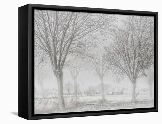 Covered with a white quilt-Yvette Depaepe-Framed Premier Image Canvas