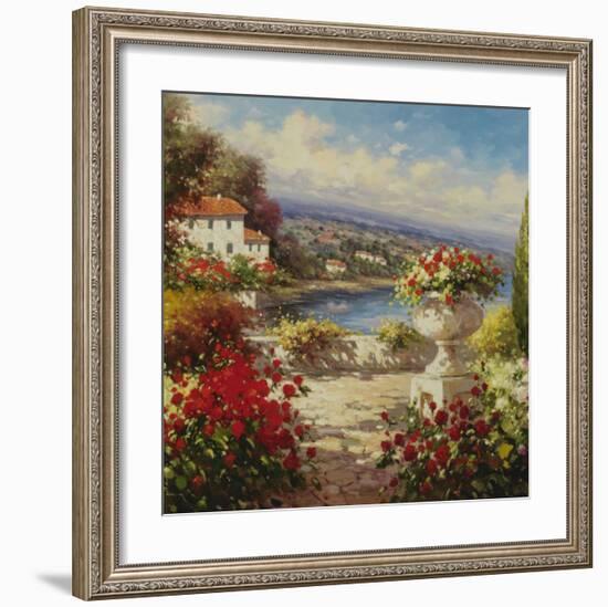 Coveside Terrace-Andino-Framed Art Print