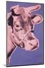 Cow, 1976 (pink & purple)-Andy Warhol-Mounted Art Print