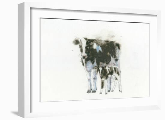 Cow and Calf Light-Emily Adams-Framed Art Print