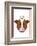 Cow - Animaru Cartoon Animal Print-Animaru-Framed Giclee Print