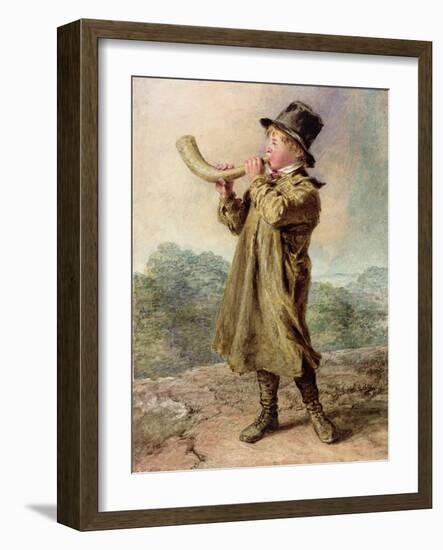 Cow Boy, 1829-William Henry Hunt-Framed Giclee Print