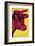 Cow, c.1966 (Yellow and Pink)-Andy Warhol-Framed Giclee Print