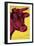 Cow, c.1966 (Yellow and Pink)-Andy Warhol-Framed Giclee Print