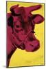 Cow, c.1966 (Yellow and Pink)-Andy Warhol-Mounted Giclee Print