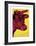 Cow, c.1966 (Yellow and Pink)-Andy Warhol-Framed Giclee Print