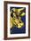 Cow, c.1971 (Blue and Yellow)-Andy Warhol-Framed Giclee Print