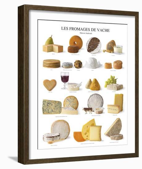 Cow Cheese-null-Framed Art Print