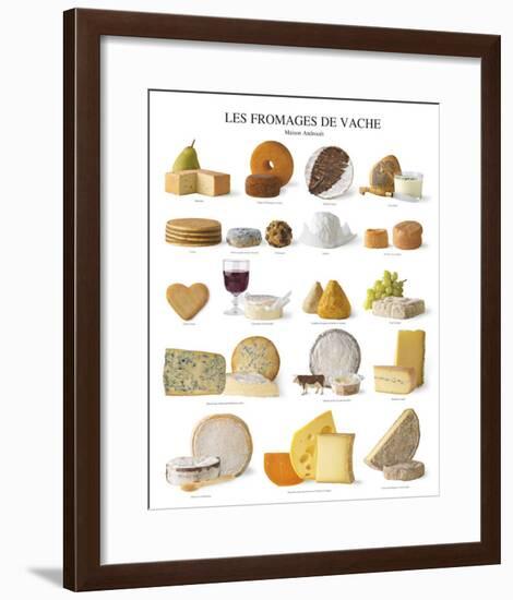 Cow Cheese-null-Framed Art Print