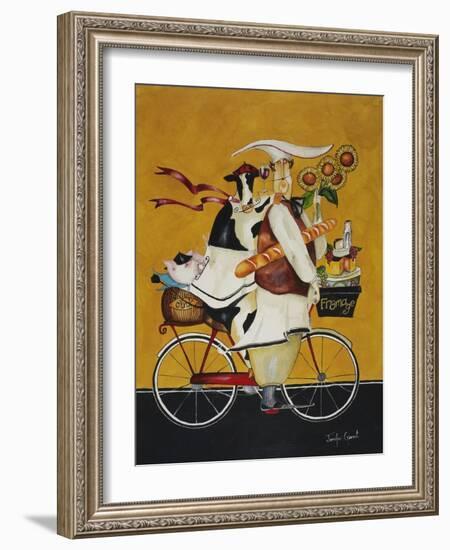 Cow Chef-Jennifer Garant-Framed Giclee Print