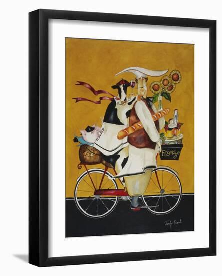 Cow Chef-Jennifer Garant-Framed Giclee Print