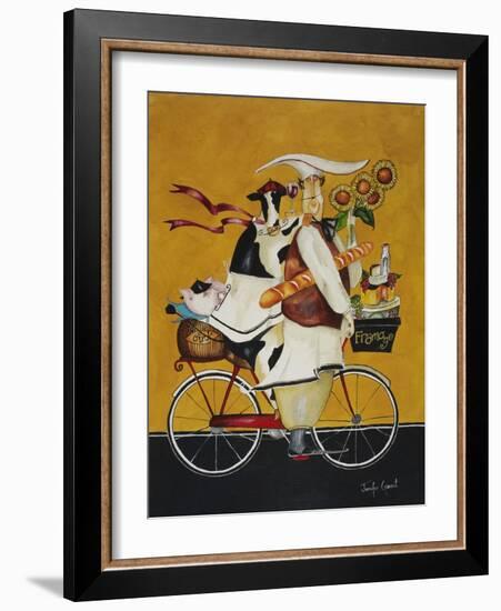 Cow Chef-Jennifer Garant-Framed Giclee Print