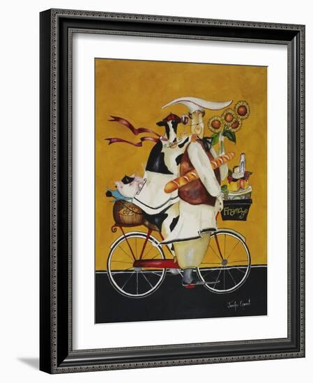 Cow Chef-Jennifer Garant-Framed Giclee Print