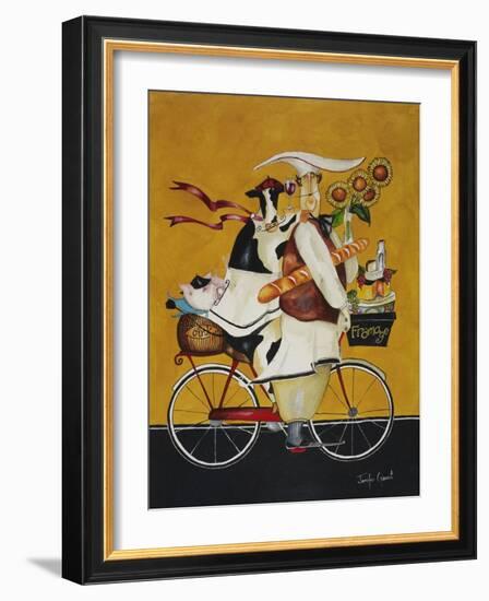 Cow Chef-Jennifer Garant-Framed Giclee Print