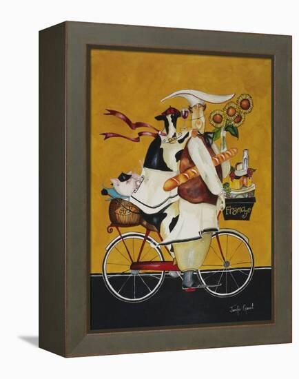 Cow Chef-Jennifer Garant-Framed Premier Image Canvas