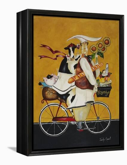 Cow Chef-Jennifer Garant-Framed Premier Image Canvas