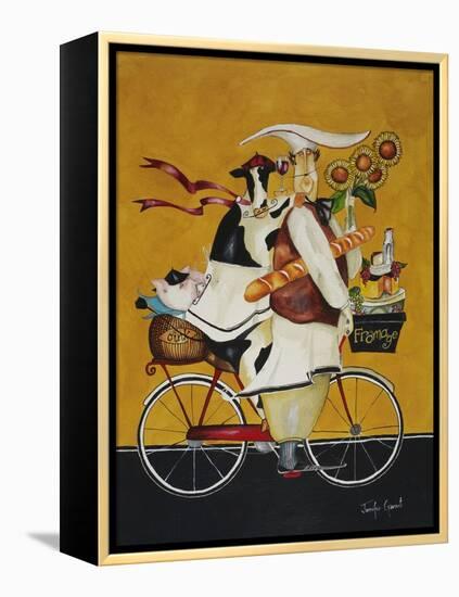 Cow Chef-Jennifer Garant-Framed Premier Image Canvas