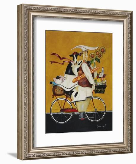 Cow Chef-Jennifer Garant-Framed Giclee Print