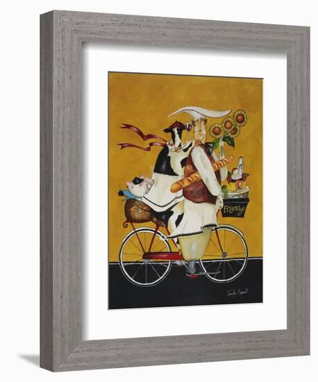 Cow Chef-Jennifer Garant-Framed Giclee Print