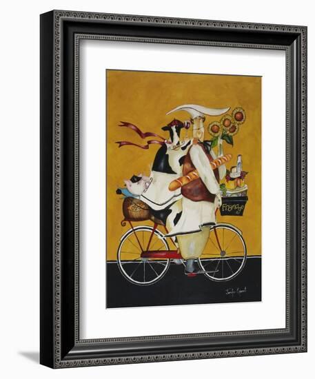 Cow Chef-Jennifer Garant-Framed Giclee Print