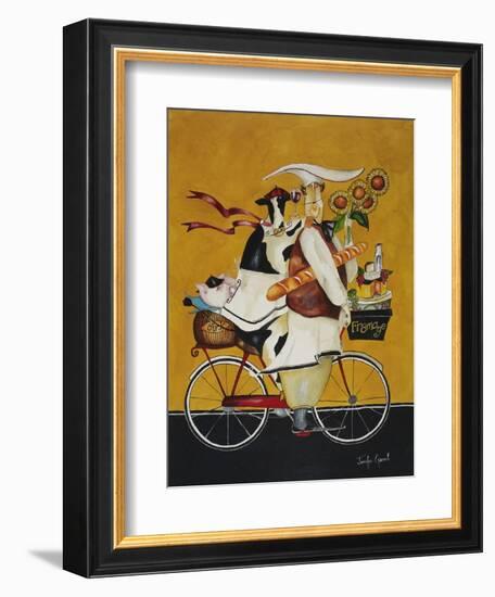 Cow Chef-Jennifer Garant-Framed Giclee Print