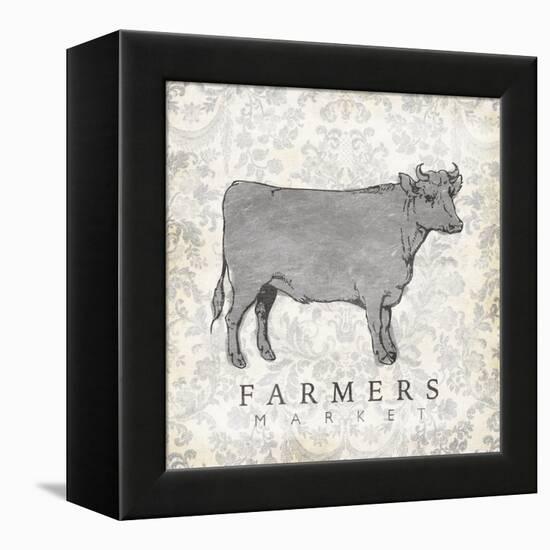 Cow Farmer-Jace Grey-Framed Stretched Canvas