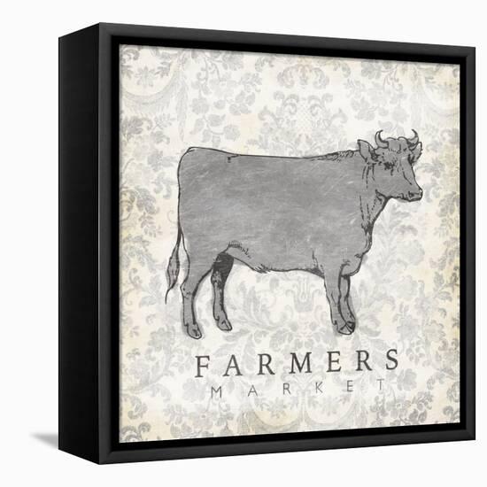 Cow Farmer-Jace Grey-Framed Stretched Canvas