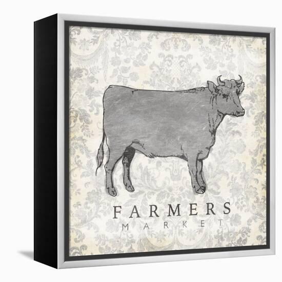 Cow Farmer-Jace Grey-Framed Stretched Canvas