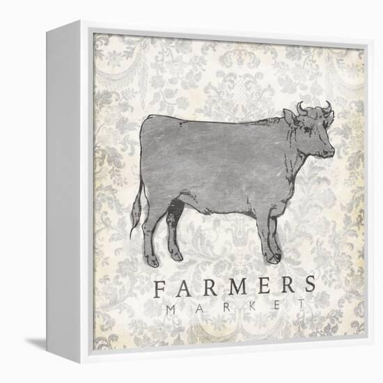 Cow Farmer-Jace Grey-Framed Stretched Canvas