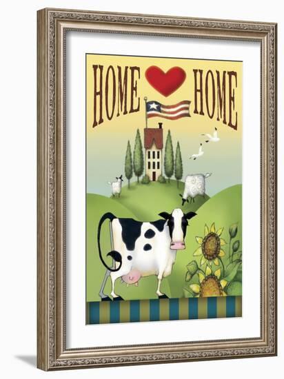 Cow Home-Margaret Wilson-Framed Giclee Print