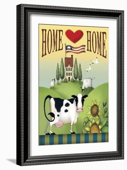 Cow Home-Margaret Wilson-Framed Giclee Print