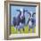 Cow Pals II-Carol Young-Framed Art Print