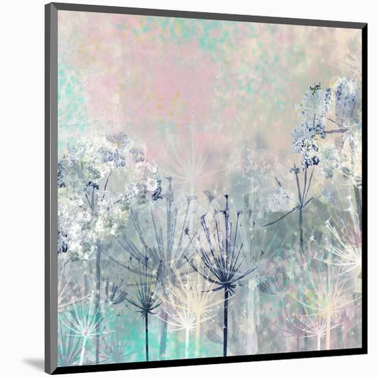 Cow Parsley blues-Claire Westwood-Mounted Art Print