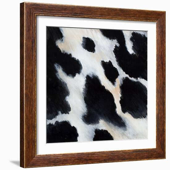 Cow Pattern I-Lanie Loreth-Framed Art Print