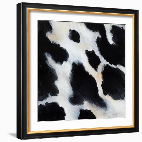 Cow Pattern I-Lanie Loreth-Framed Art Print