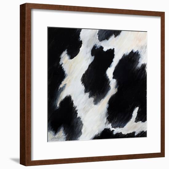 Cow Pattern II-Lanie Loreth-Framed Art Print