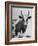 Cow Standing on Edward E. Wilson's Farm, Son of General Motors Pres. Charles Erwin Wilson-null-Framed Photographic Print