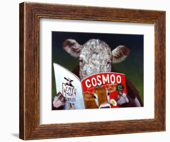 Cow Tips-Lucia Heffernan-Framed Premium Giclee Print