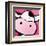 Cow-Jean Paul-Framed Art Print