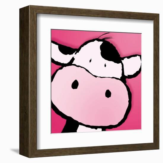 Cow-Jean Paul-Framed Art Print