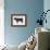 Cow-null-Framed Art Print displayed on a wall