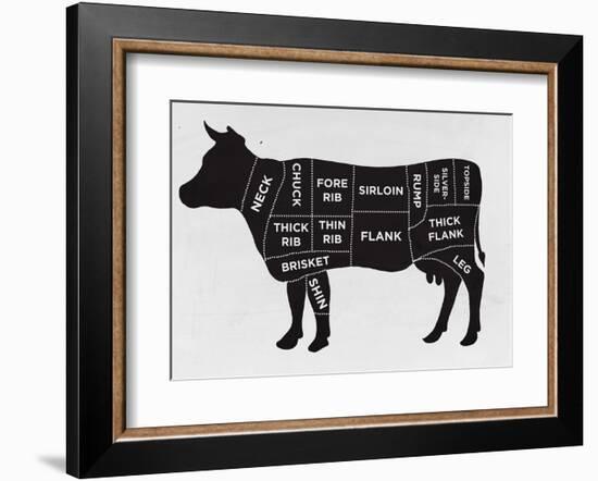 Cow--Framed Art Print