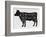 Cow-null-Framed Art Print