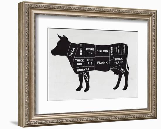 Cow-null-Framed Giclee Print